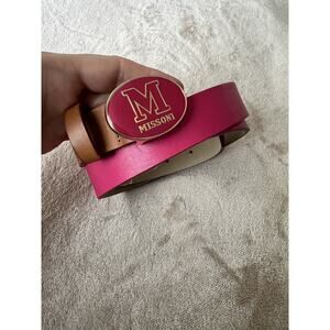 missoni womens leather belt made in italy